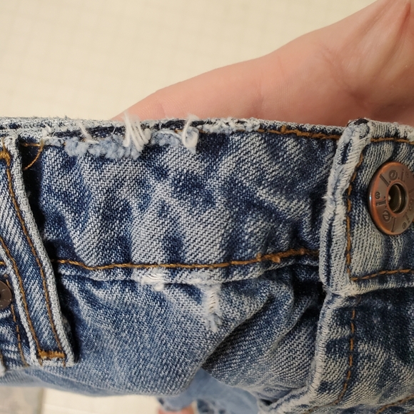 Vintage 90s L.E.I. Mid Rise Denim Shorts Size 11 - Picture 10 of 16